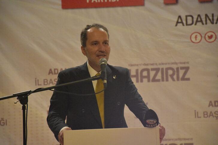 Yeniden Refah Partisi Genel Başkanı Erbakan, Adana'da partisinin il kongresine katıldı G2