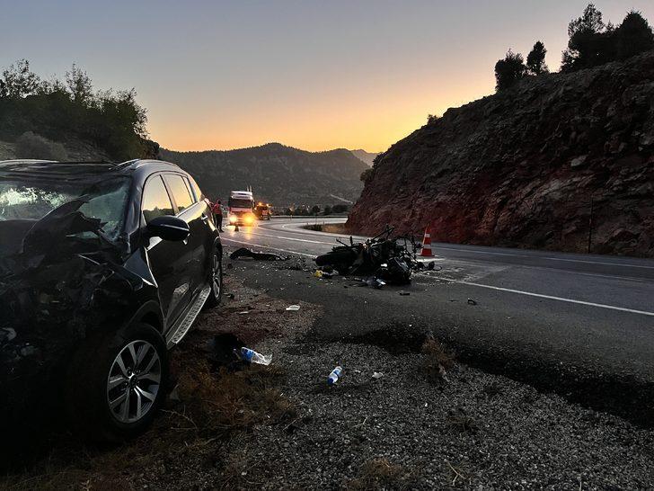 Antalya'da otomobille çarpışan motosikletin sürücüsü yaşamını yitirdi G2