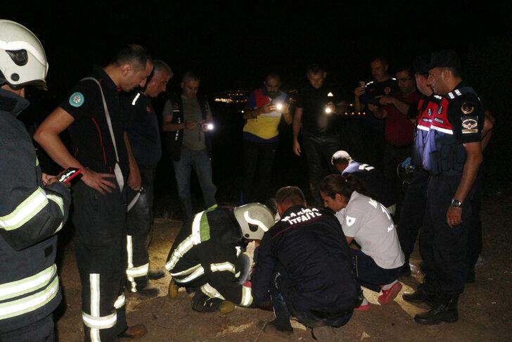 Manisa'da uçuruma düşen kişi kurtarıldı G3