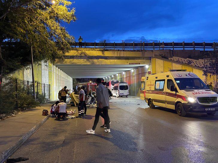 TEM Otoyolu'nda köprüden düşen otomobilin sürücüsü öldü G4