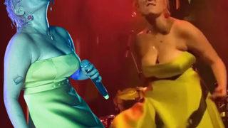 Kalben dansıyla sosyal medyayı salladı! O dekolteyle çok iddialı