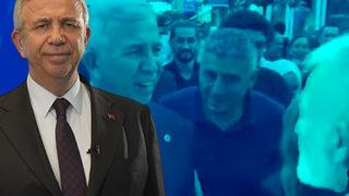 Yanına yaklaşan kişi 'Sayın cumhurbaşkanım' deyince Mansur Yavaş'ın tepkisi dikkat çekti! Kameralar kayıttaydı