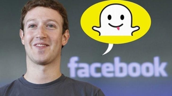 Facebook, Snapchat’in özelliğini çaldı!