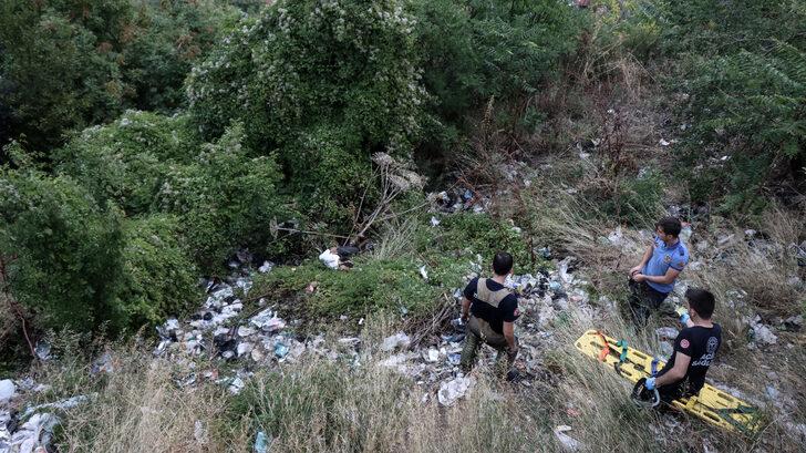 Uludağ'ın eteklerindeki beton bariyerlerden düşen kişi yaralandı G2