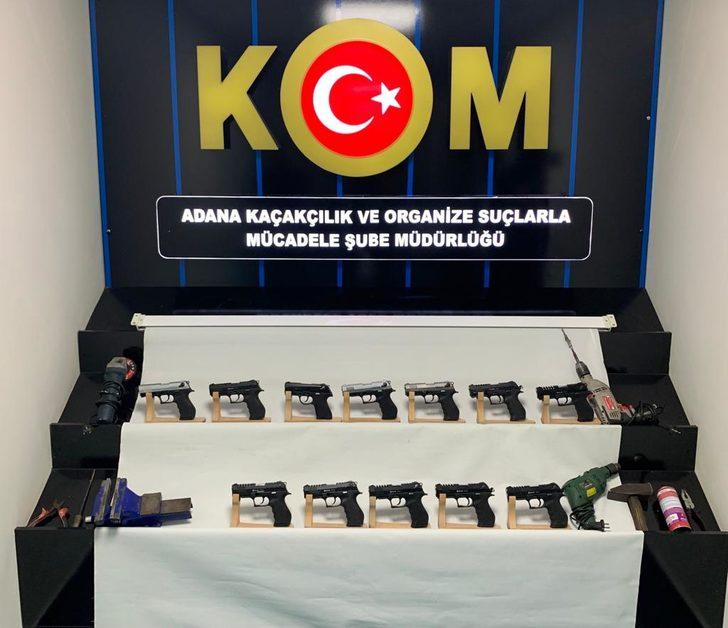 Adana'da kaçak silah imalatı operasyonunda yakalanan zanlı tutuklandı G2