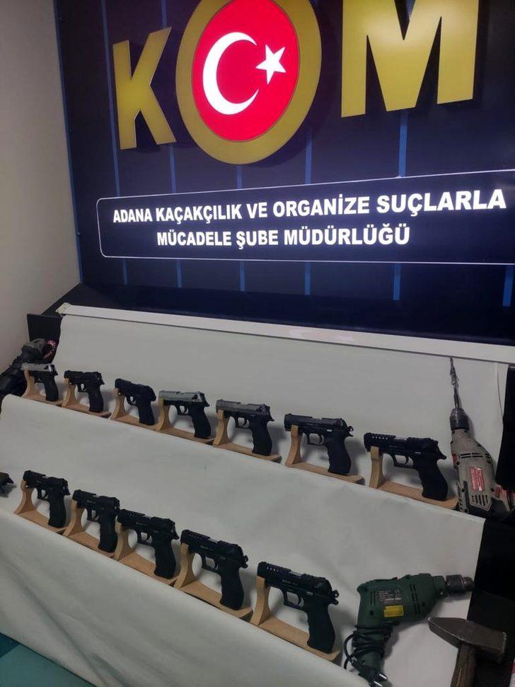Adana'da kaçak silah imalatı operasyonunda yakalanan zanlı tutuklandı G4