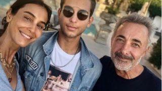 Arzum Onan ve Mehmet Aslantuğ’un oğlu Can sevgilisiyle poz verdi! Kız arkadaşın annene benziyor