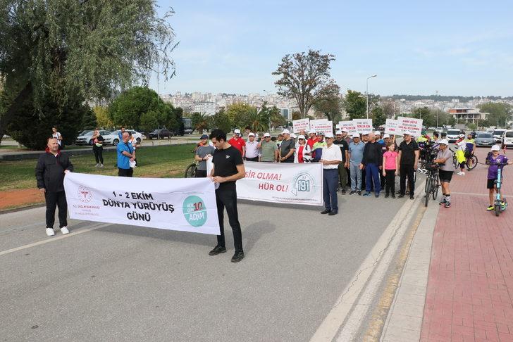 Samsun'da Dünya Yürüyüş Günü dolayısıyla etkinlik düzenlendi G2