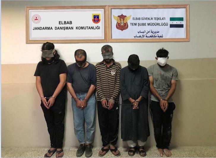 Suriye'nin kuzeyinde 6'sı sözde yönetici 15 terörist yakalandı G3