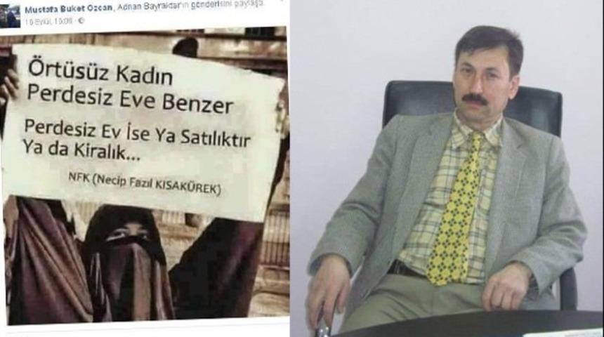 Sosyal medyada paylaşımı nedeniyle Mustafa &Ouml;zcan a&ccedil;ığa alındı