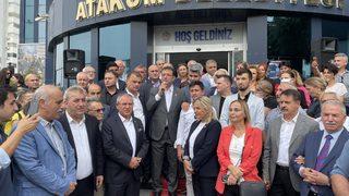 İstanbul Büyükşehir Belediye Başkanı İmamoğlu, Atakum Belediyesini ziyaret etti