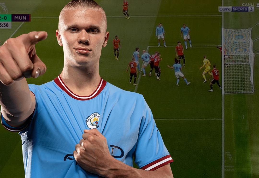 Canlı canlı rekorları kırıyor! Haaland, durdurulamaz bir g&uuml;&ccedil; haline geldi!