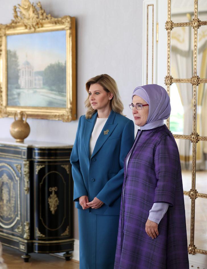 Emine Erdoğan, Ukrayna Devlet Başkanı'nın eşi Zelenska'yı İstanbul'da ağırladı: G2
