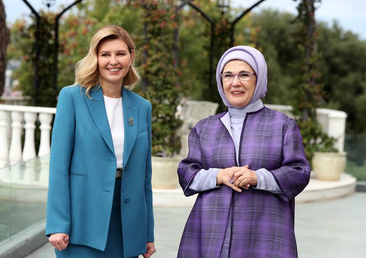 Emine Erdoğan, Ukrayna Devlet Başkanı'nın eşi Zelenska'yı İstanbul'da ağırladı: G4