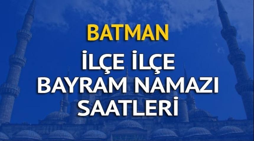 Batman bayram namazı saati 2018: Bayram namazı nasıl kılınır, ka&ccedil; rekattır? 