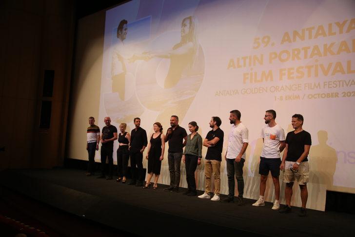 59. Antalya Altın Portakal Film Festivali'nde "Bir Umut" filmi gösterildi G3