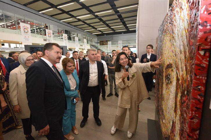Balıkesir'de atıklardan oluşan "Sıfır Noktası" sergisi açıldı G4