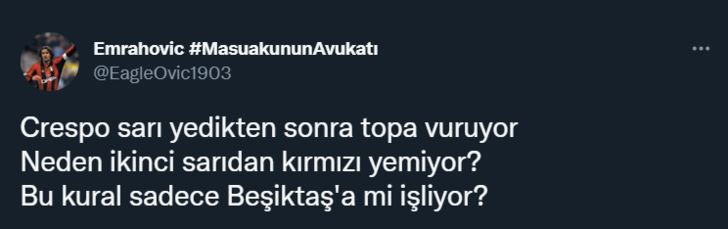 Beşiktaş Fenerbahçe maçında Crespo'dan olay hareket! Taraftar ayaklandı G5