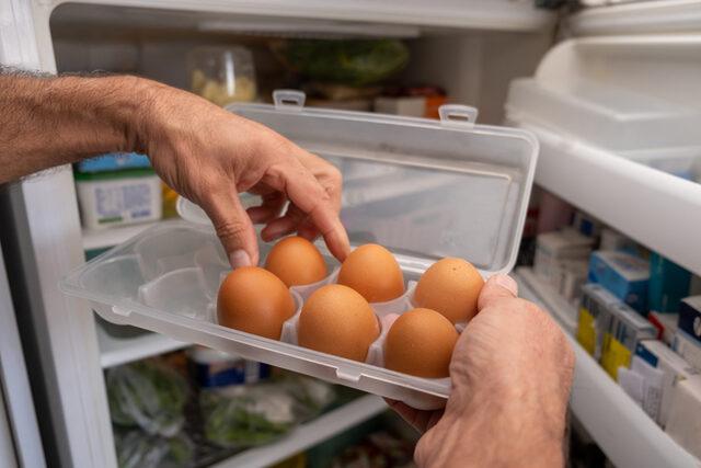 Protein kaynağı yumurta işte böyle zehre dönüşüyor! Bakteriler buzdolabına yayılıyor...