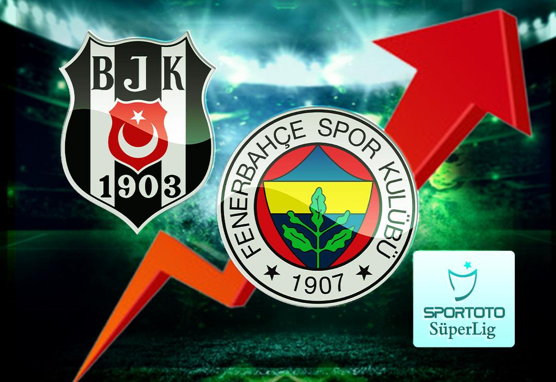 İşte Beşiktaş Fenerbah&ccedil;e derbisinin ardından oluşan puan durumu!