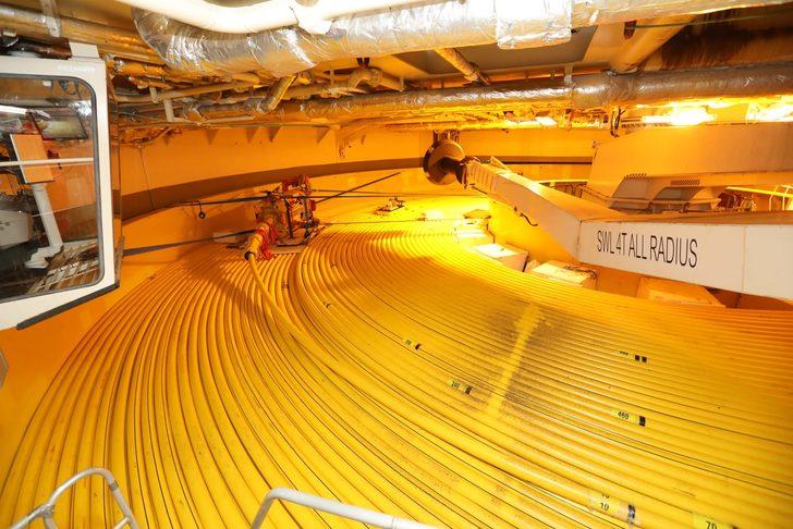 Karadeniz Gaz Sahası'nda kabloları denizin tabanına döşeyecek gemi bu hafta göreve başlayacak G2