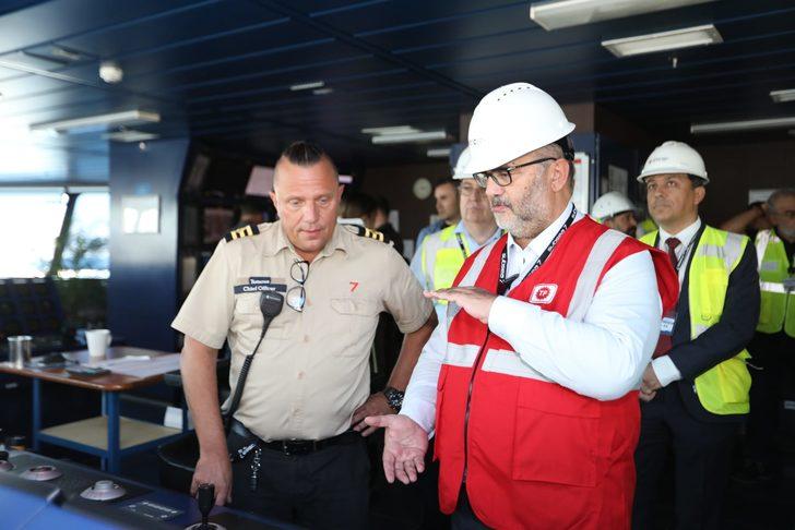 Karadeniz Gaz Sahası'nda kabloları denizin tabanına döşeyecek gemi bu hafta göreve başlayacak G5