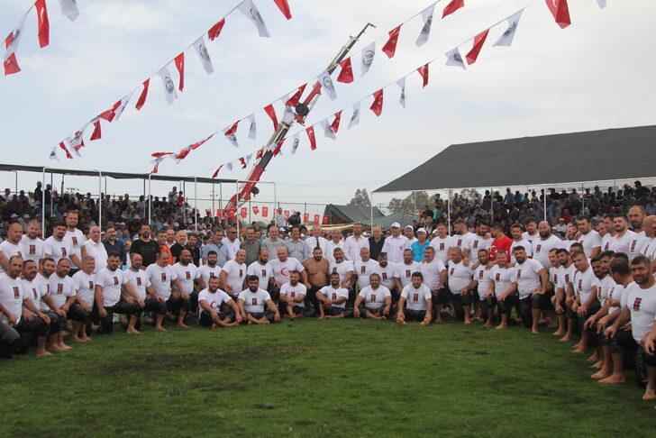 Serik İsmail Ogan Yağlı Pehlivan Güreşleri başpehlivanı Osman Aynur oldu G5