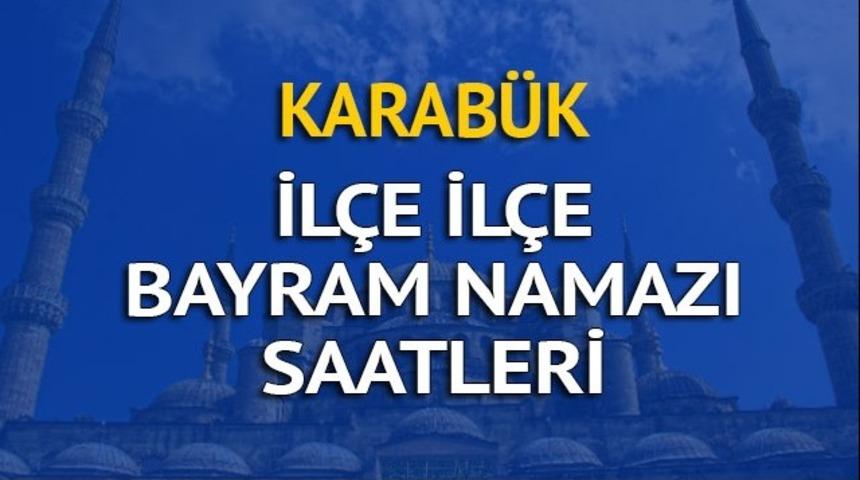 Karabük bayram namazı saati kaçta? İşte Diyanet'ten bayram namazı saatleri