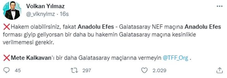 Ünlü hakem Mete Kalkavan Galatasaray maçına formayla gitti! Eleştirilerin hedefi oldu G3