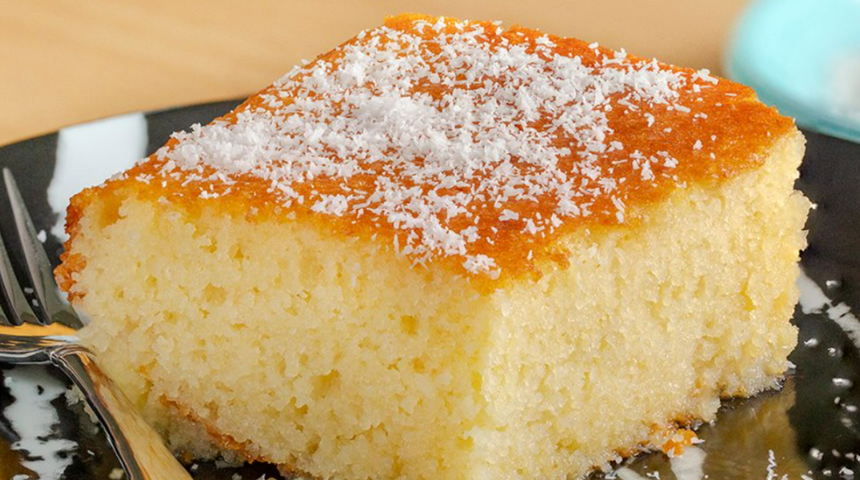 Şerbetli diye ağır olmasına gerek yok: Puf puf kabaran revani tatlısı tarifi! Revani nasıl yapılır?