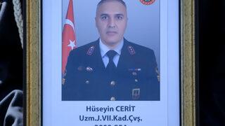 Kırklareli'nde trafik kazasında şehit olan uzman çavuş, Kayseri'de toprağa verildi