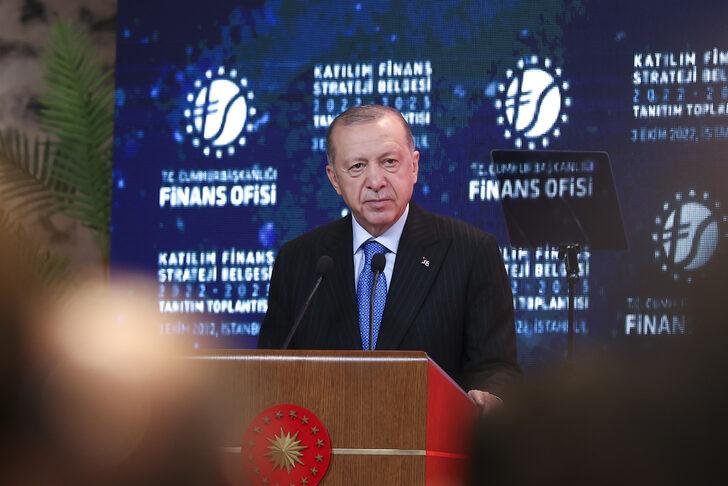 Cumhurbaşkanı Erdoğan, Katılım Finans Strateji Belgesi Tanıtım Toplantısı'nda konuştu: (1) G1