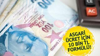 SON DAKİKA - Bu formüle yabancı değiliz! Asgari ücreti 10 bin liraya çıkaracak %80 zam planı! 2023 asgari ücret ne kadar olacak?