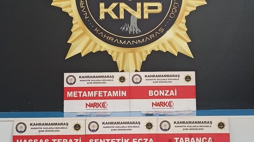 Kahramanmaraş'ta uyuşturucu operasyonunda 5 şüpheli yakalandı