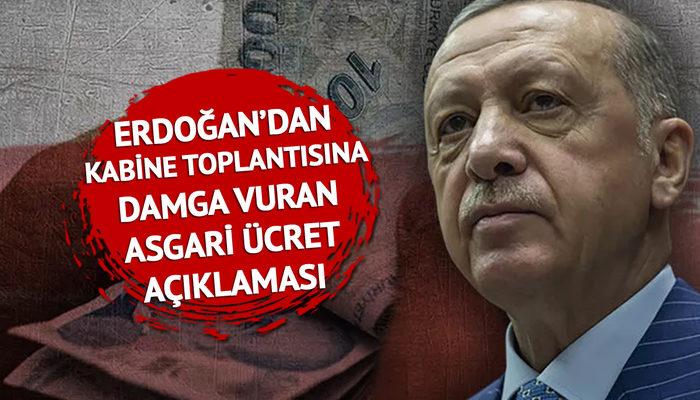 Erdoğan'ın asgari ücrete zam çıkışı heyecan yarattı! 