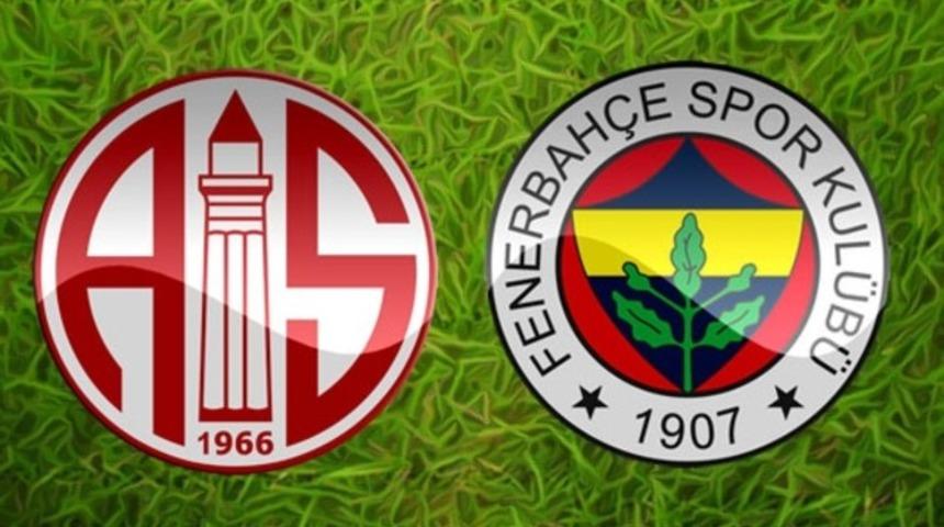 Süper Lig'de Antalyaspor – Fenerbahçe maçı ne zaman, saat kaçta?