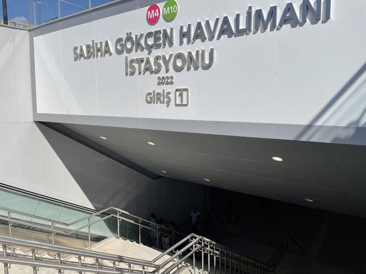 Pendik-Sabiha Gökçen Havalimanı Metro Hattı vatandaşlardan tam not aldı G4