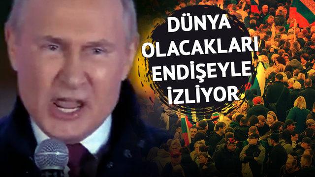 Rusya'nın ilhakı sonrası akıllarda o soru! Kremlin tüm dünyaya duyurdu: İşte Putin'in 'sınır' planı
