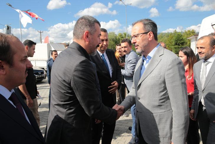 Bakan Kasapoğlu, Bolu'da olimpik yüzme havuzu açılışına katıldı: G2