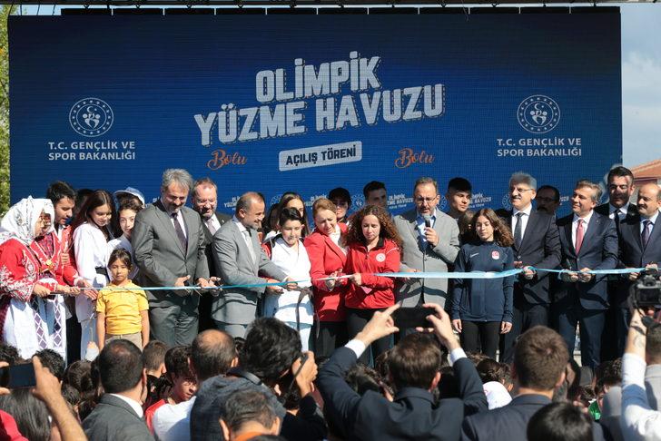 Bakan Kasapoğlu, Bolu'da olimpik yüzme havuzu açılışına katıldı: G5