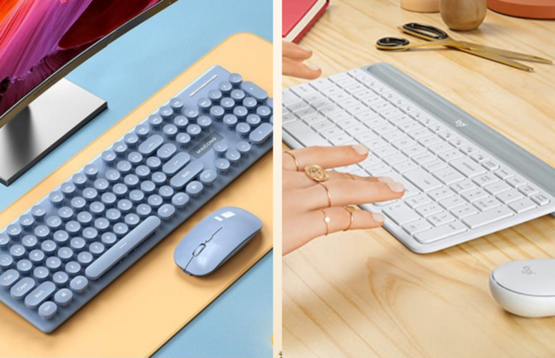 Kablolardan sıkılmış olanlar için kablosuz klavye ve mouse setleri