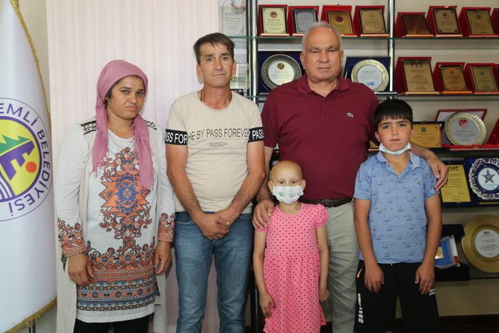 Erdemli Belediyesi, şehit astsubay Ataş'ın vasiyeti üzerine lösemili kıza destek olacak G2