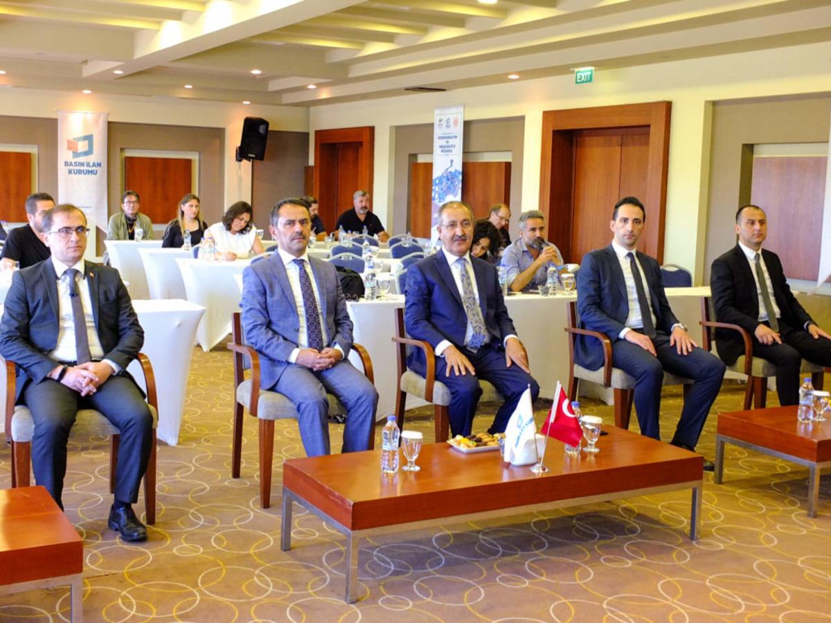 Basın İlan Kurumu Genel M&uuml;d&uuml;r&uuml; Cavit Erkılın&ccedil; &Ccedil;anakkale'de konuştu: