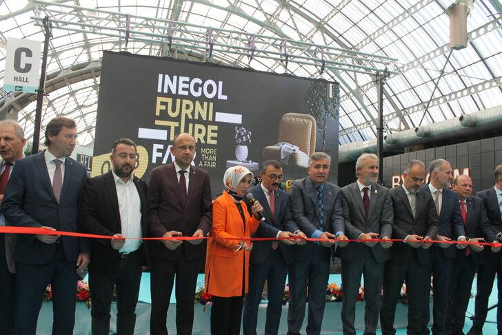 47. Uluslararası İnegöl Mobilya Fuarı törenle açıldı G5