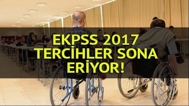 EKPSS tercihlerinde son günler! 2017 EKPSS kura ile yerleştirme sonuçları ne zaman belli olacak?
