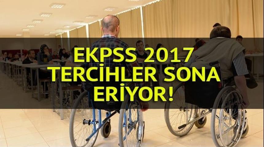 EKPSS tercihlerinde son günler! 2017 EKPSS kura ile yerleştirme sonuçları ne zaman belli olacak?