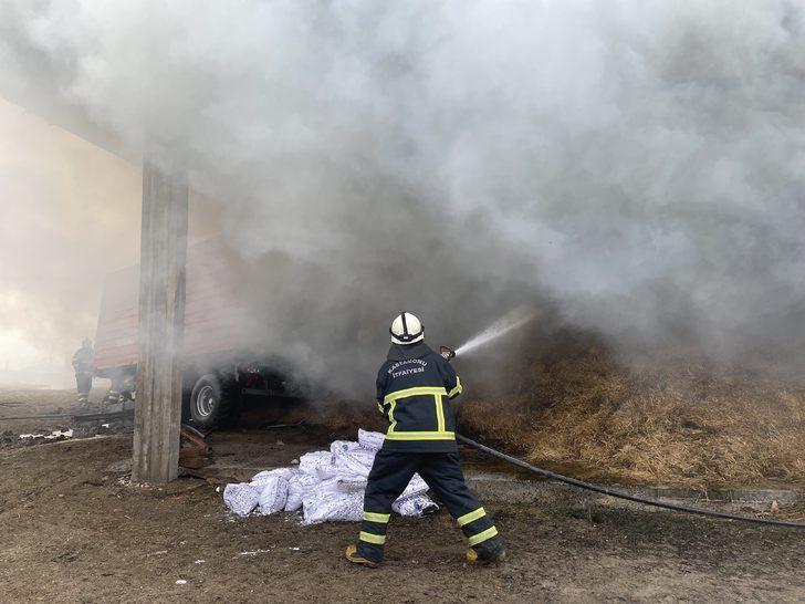 Kastamonu'da samanlıkta çıkan yangında 2 kişi yaralandı G2