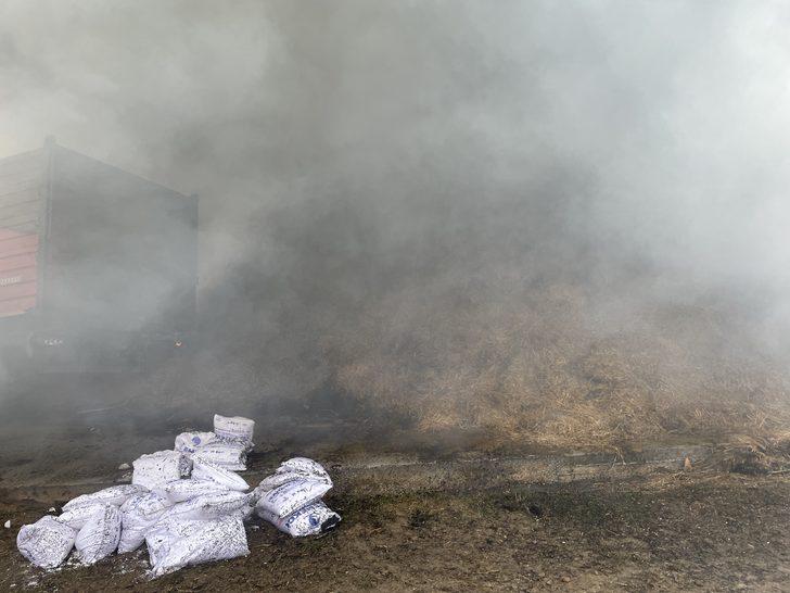 Kastamonu'da samanlıkta çıkan yangında 2 kişi yaralandı G4