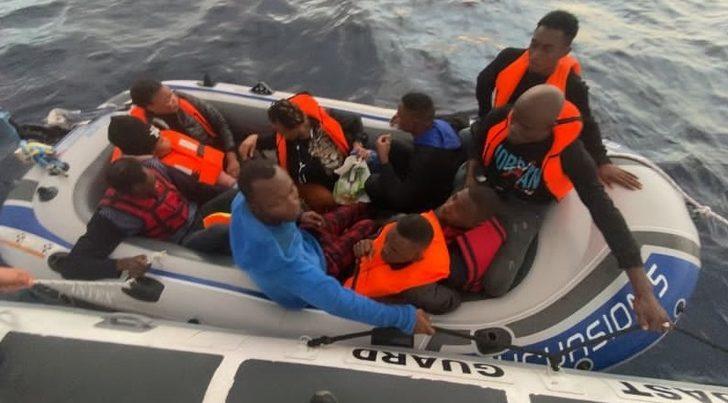 Bodrum açıklarında 19 düzensiz göçmen yakalandı, 14 düzensiz göçmen kurtarıldı G2