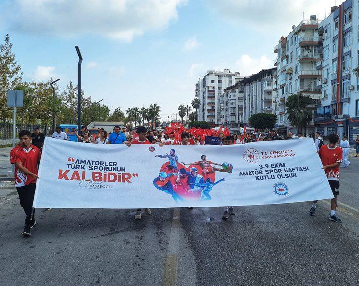 Mersin'de Amatör Spor Haftası etkinlikleri başladı G1